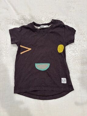 Indikidual Abstract Face Tee 12–24M